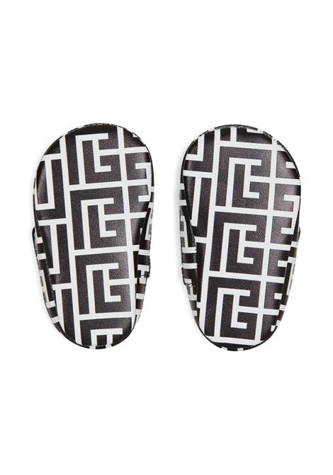 Scarpe primi passi con logo BALMAIN KIDS | BY0546 Y0051100NE